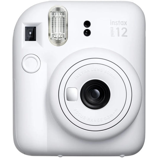 FujiFilm Instax Mini 12 Instant Film Camera - Clay White