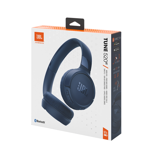 JBL Tune 520BT Wireless On-Ear Headphone - Black / Headset