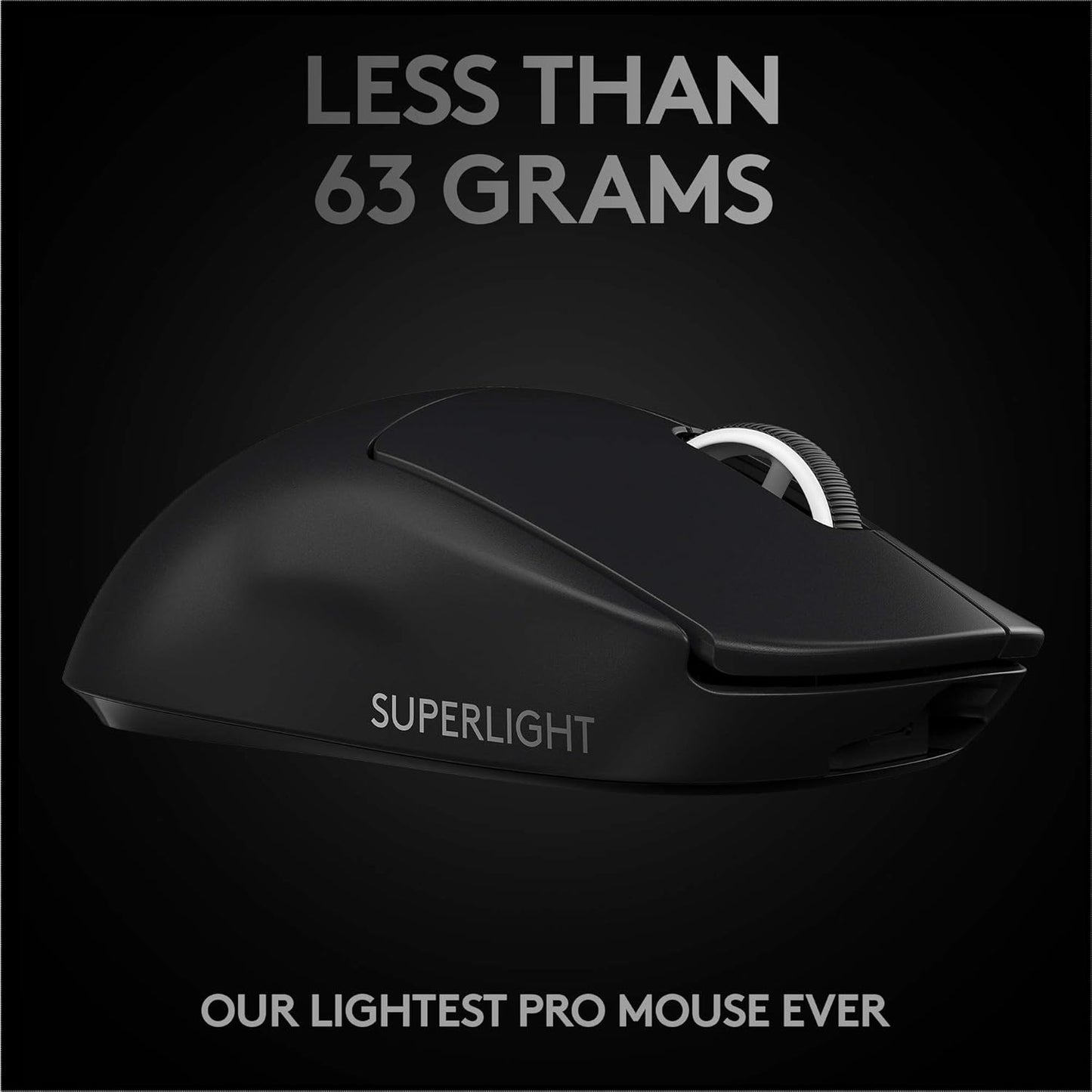 Logitech G Pro X Superlight Wireless Mouse - Black