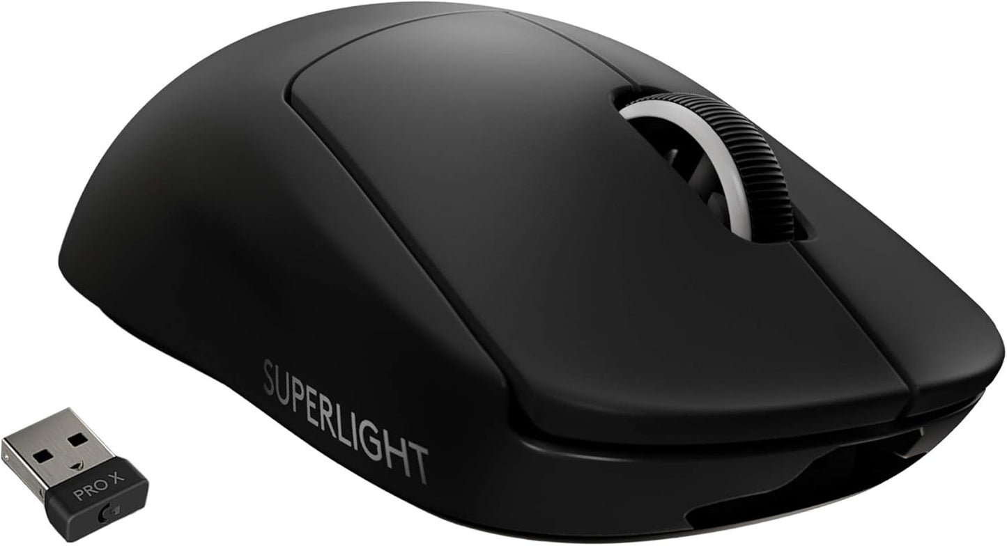 Logitech G Pro X Superlight Wireless Mouse - Black