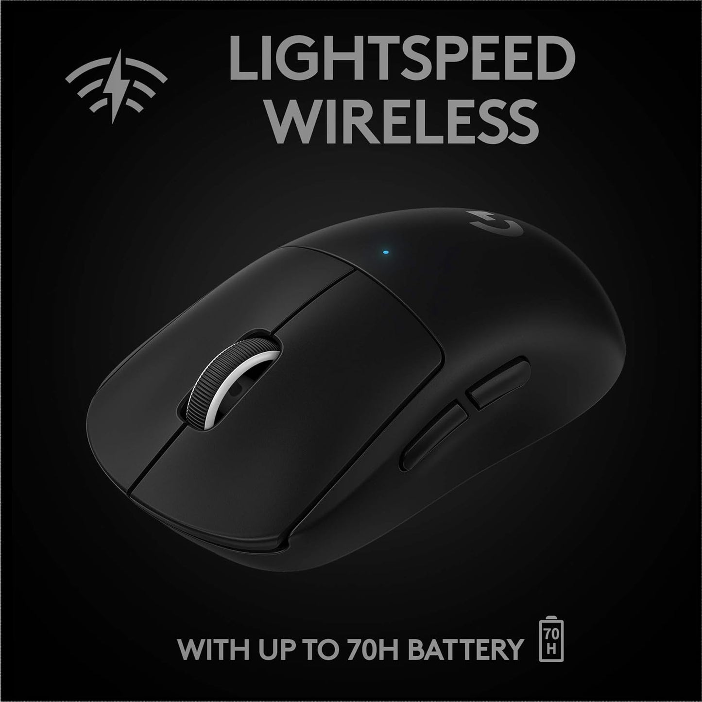 Logitech G Pro X Superlight Wireless Mouse - Black