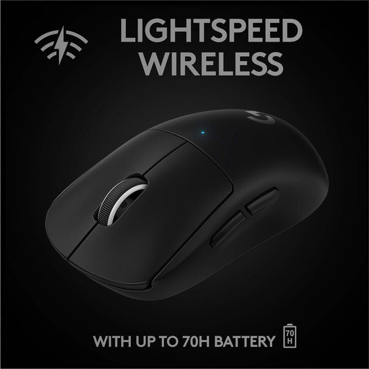 Logitech G Pro X Superlight Wireless Mouse - Black