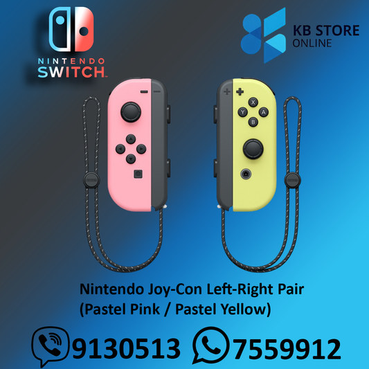 Nintendo Joy-Con Left-Right Pair (Pastel Pink / Pastel Yellow)