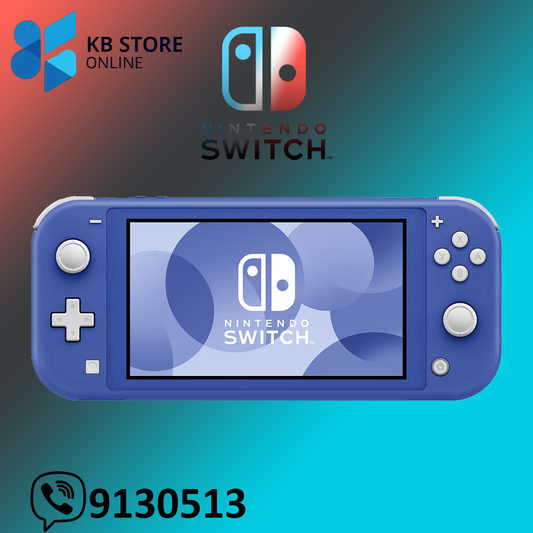 Nintendo Switch Lite - Handheld Portable Gaming Console - Blue