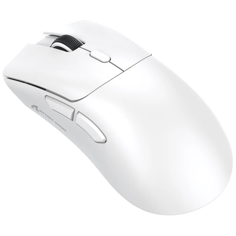 ATTACK SHARK R1 Wireless Gaming Mouse - White