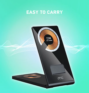 3 in 1 Transparent 15W Wireless Charger / Stand - WSC-B200TR