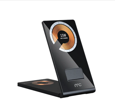 3 in 1 Transparent 15W Wireless Charger / Stand - WSC-B200TR