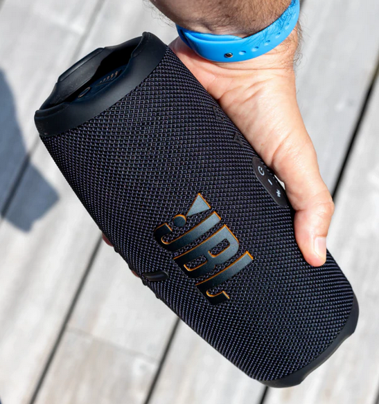 JBL Charge 5 Bluetooth Portable Speaker - Black