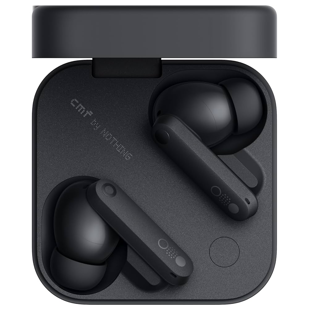 CMF by Nothing Buds Pro 2 Hi-Res Earbuds - Black
