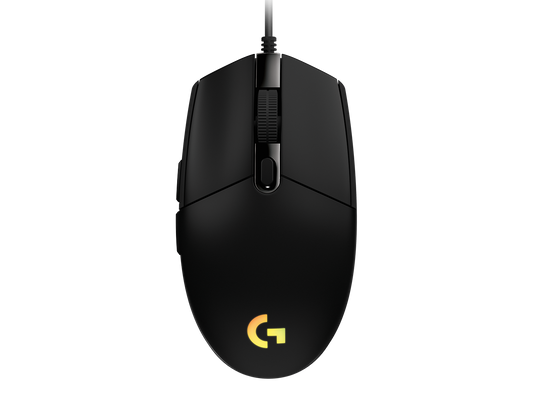 Logitech G203 LightSync Wired Mouse - Black