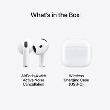 Apple AirPods 4 Active Noise Cancelling Earbuds - ANC