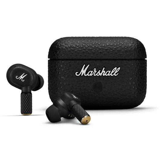 Marshall Motif 2 Active Noise Cancelling Earbuds - Black