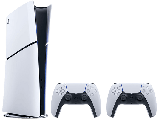 Sony PlayStation 5 Slim 1TB & 2 Joystick - Digital Edition PS5