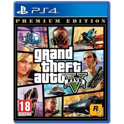 Grand Theft Auto V - Premium Edition - PS4 Game - GTA 5
