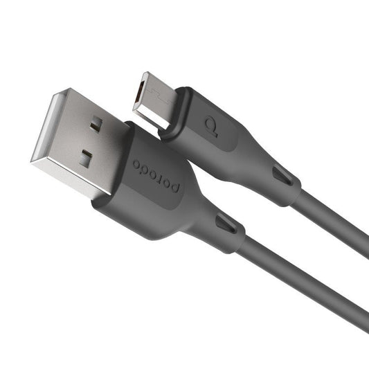 Porodo Micro USB to USB Type A 2.4 A Charging Cable - 1.2M