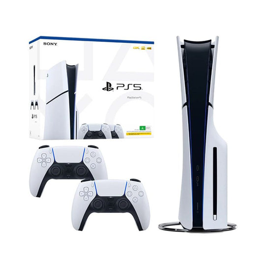 Sony PlayStation 5 Slim 1TB & 2 Joystick - Disc Edition PS5 Disk
