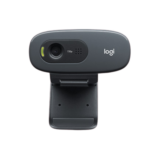 Logitech C270 - 720P HD Webcam with Mic